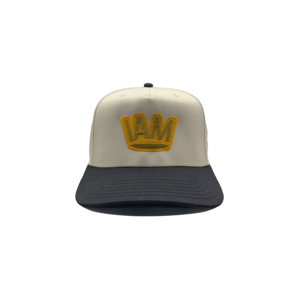 Gold Crown Cap - Black Natural