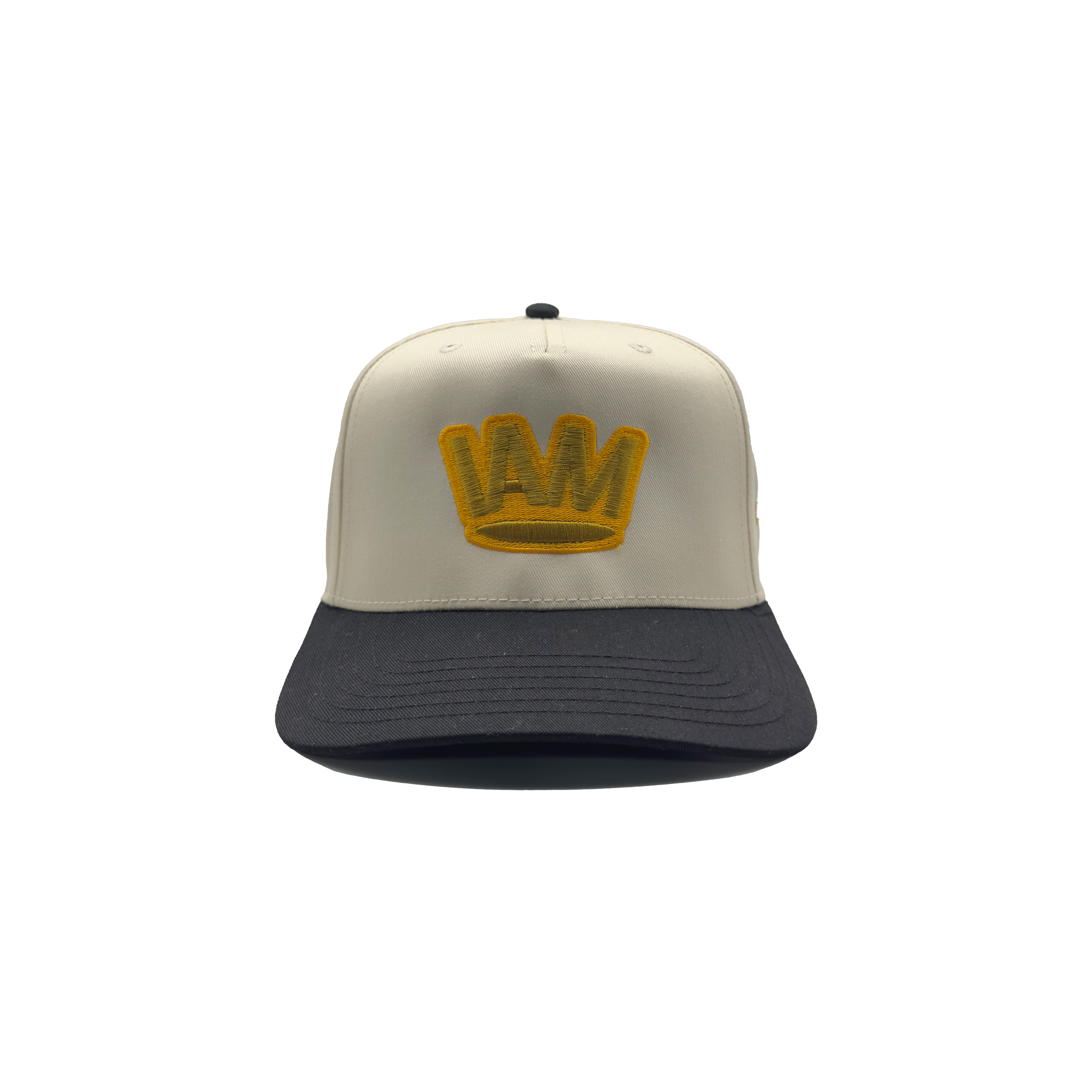 Gold Crown Cap - Black Natural