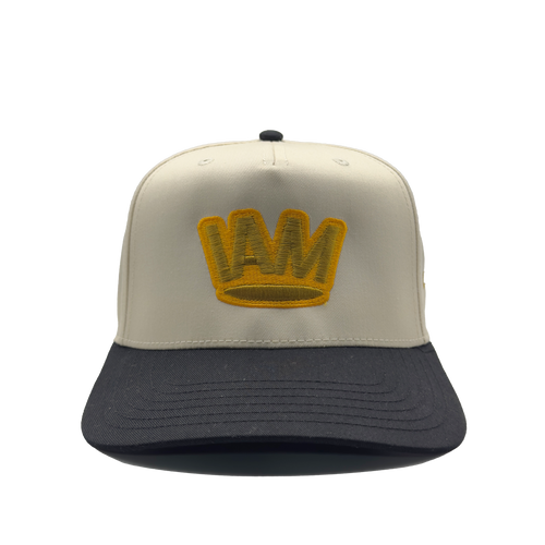 Gold Crown Cap - Black Natural
