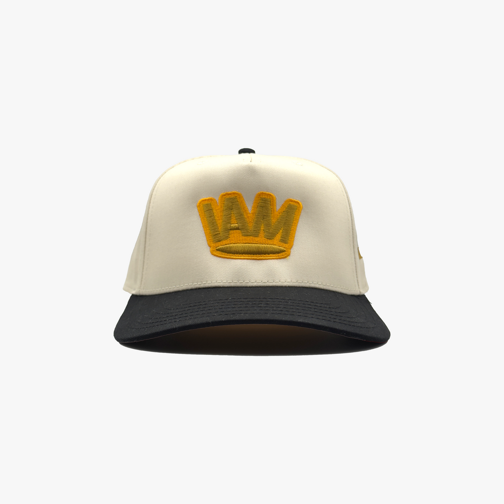 Gold Crown Cap - Black Natural