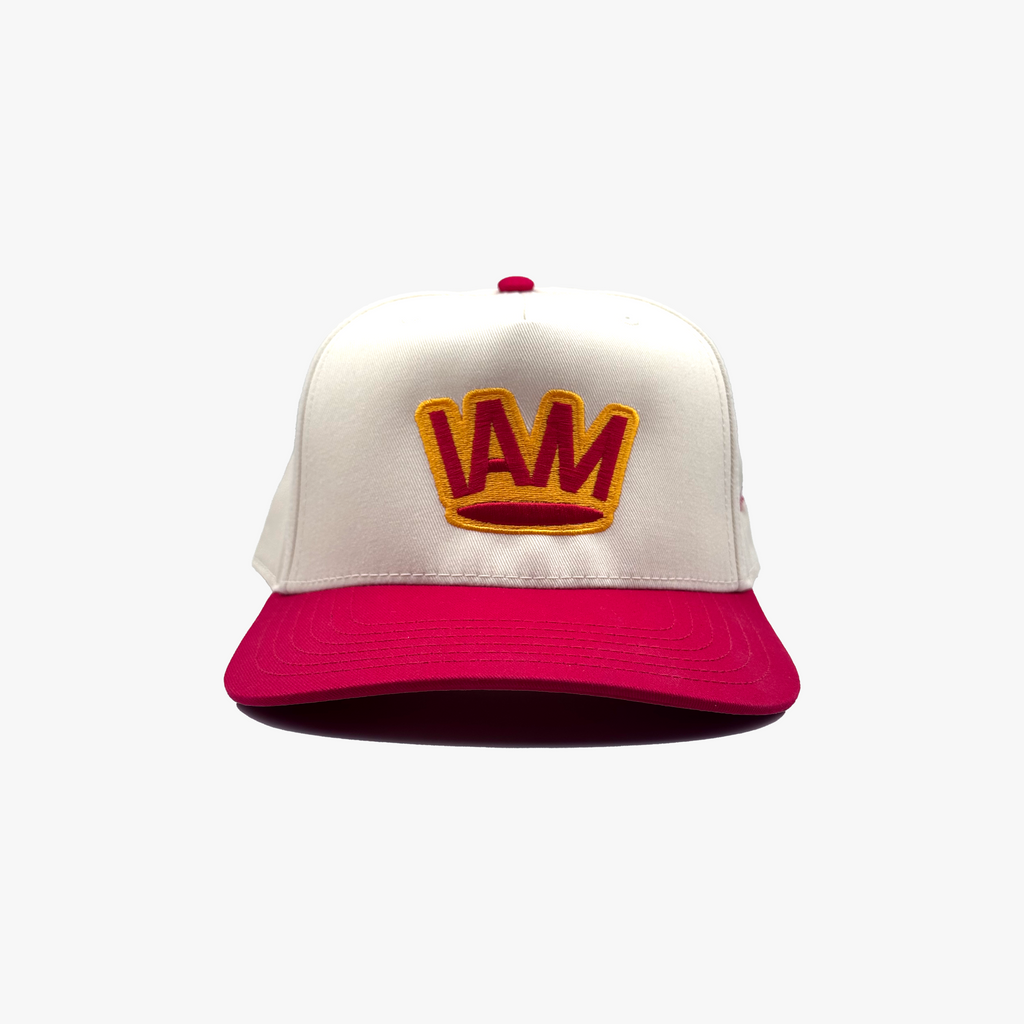 Ruby Crown Cap - Red Natural