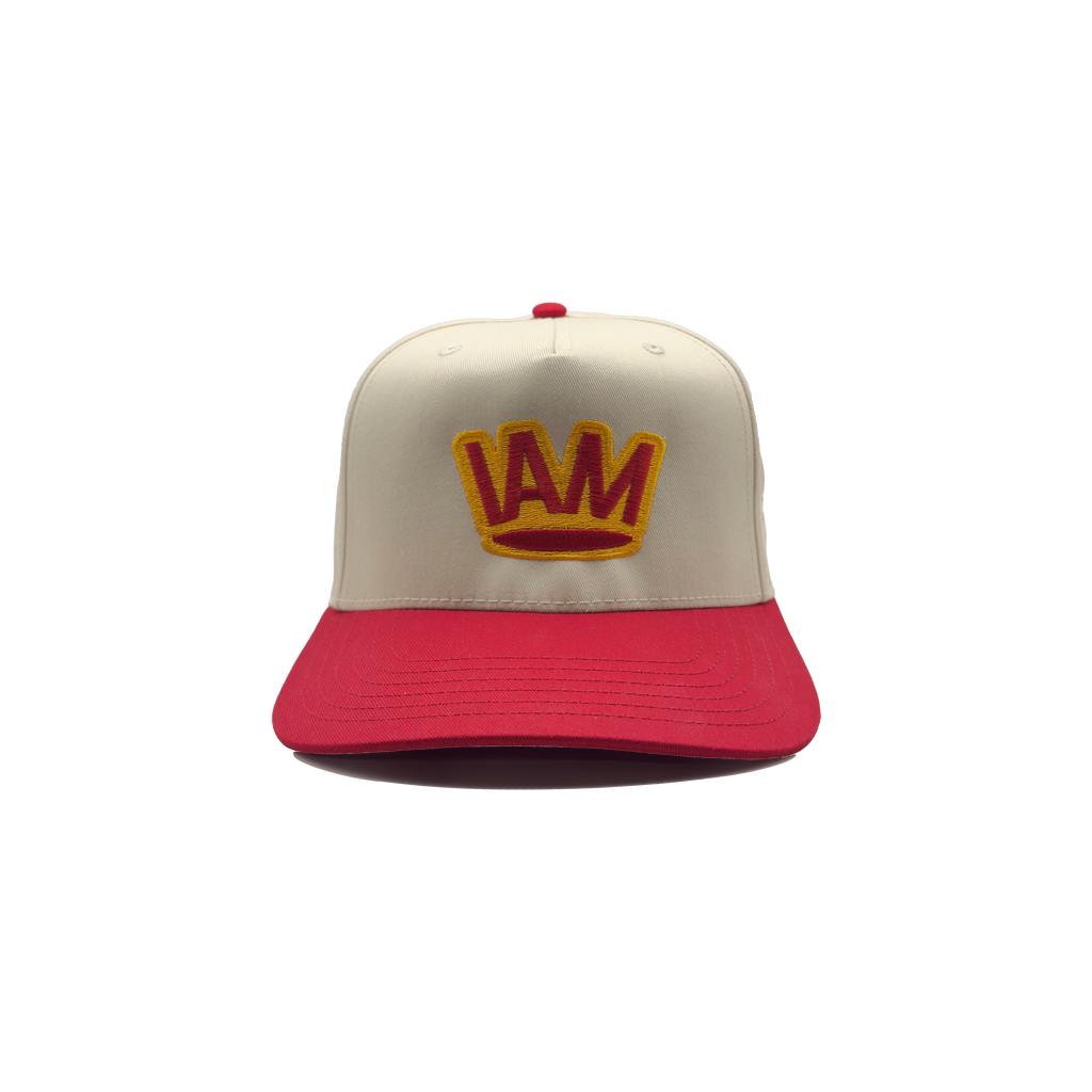 Ruby Crown Cap - Red Natural