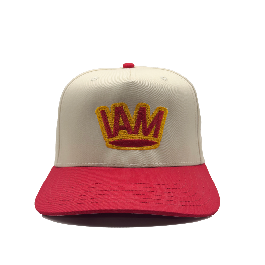 Ruby Crown Cap - Red Natural