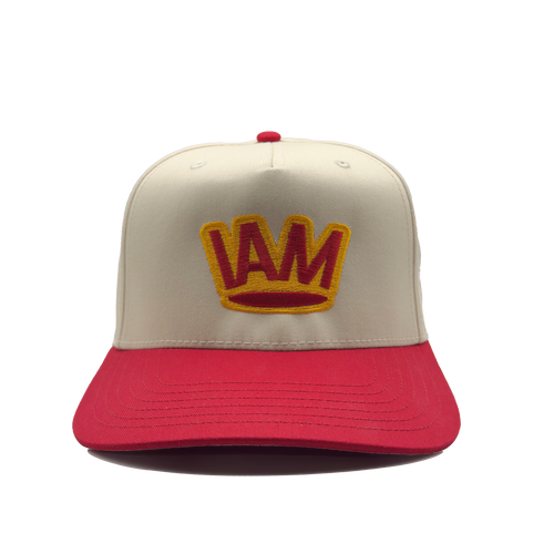 Ruby Crown Cap - Red Natural