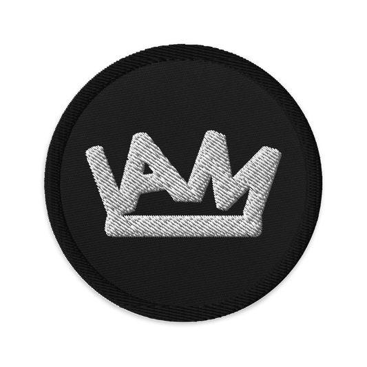 Crown of Glory Black/White Patch